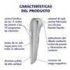Succionador y Vibrador clitoral Satisfyer High Fashion