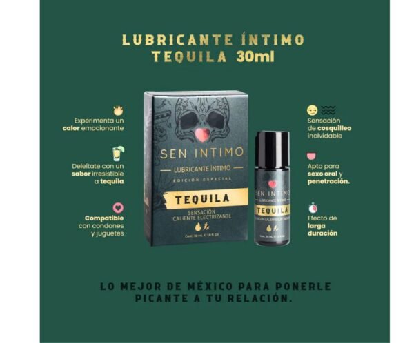 Lubricante íntimo electrizante Tequila