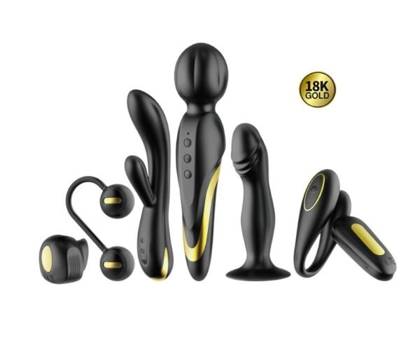 Vibrador Oro 18K Colección Reina