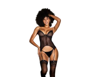 8802 Lencería Bustier de Ligueros Mapalé Lingerie 8802