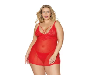 Lencería Babydoll Dreamgirl Lingerie 12701X