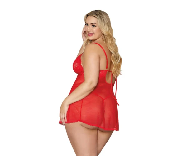 12701X Lencería Babydoll Dreamgirl Lingerie 12701X