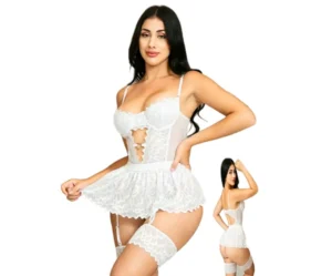 Lencería Babydoll Ligueros BD-M48-B