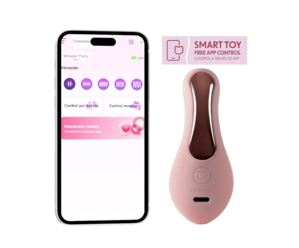 Vibrador panty app recargable Whisper