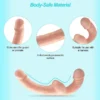 QSD014 Consolador Lésbico Dildo Ultra realista 9,2 pulgadas