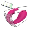 Vibrador recargable App bluetooth Internet tipo tampón