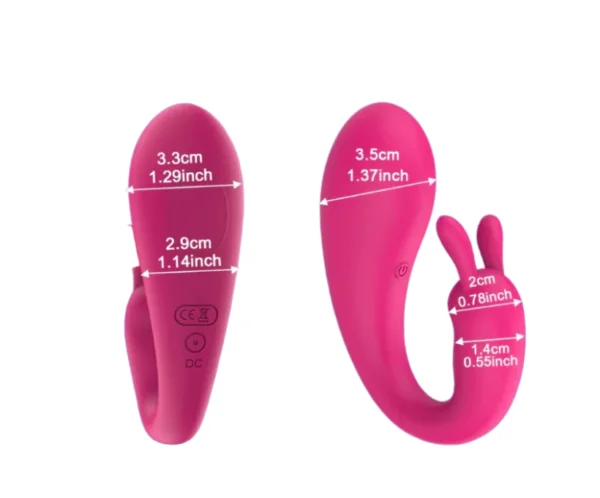 Vibrador recargable App bluetooth Internet tipo tampón