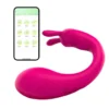 Vibrador recargable App bluetooth Internet tipo tampón