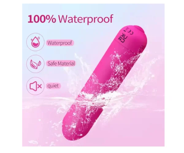 vibrador recargable app tipo bala