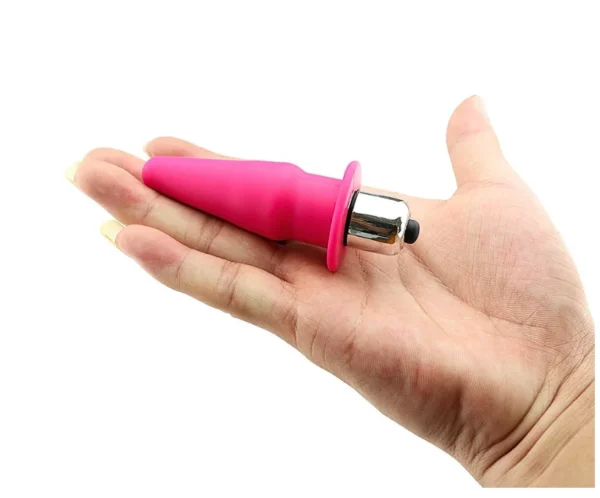 Vibrador plug anal a pilas