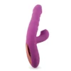 Lausa Vibrador recargable con succión y empuje Lausa