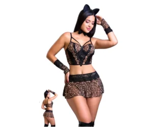 D20572 Disfraz Sensual Gatita Tigresa D20572 The Secret